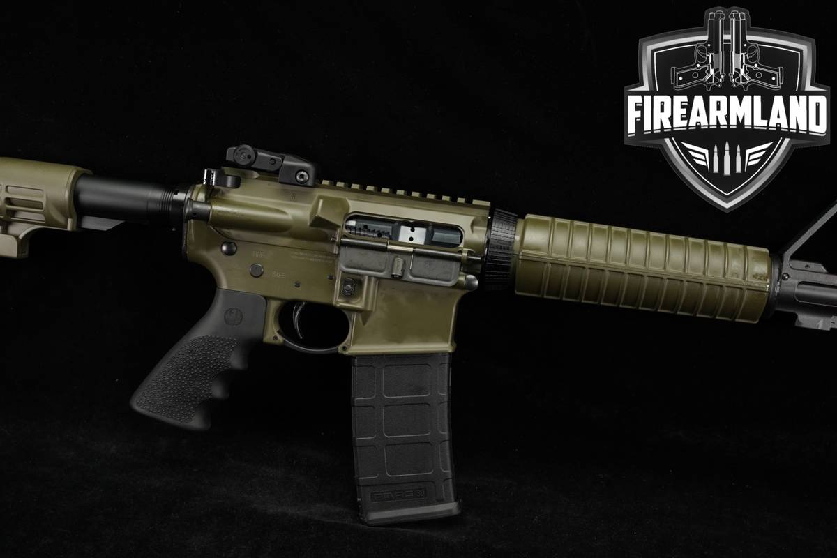 Ruger AR-556 5.56 NATO AR15 16.1" OD Green AR556 15 +ORIG BOX