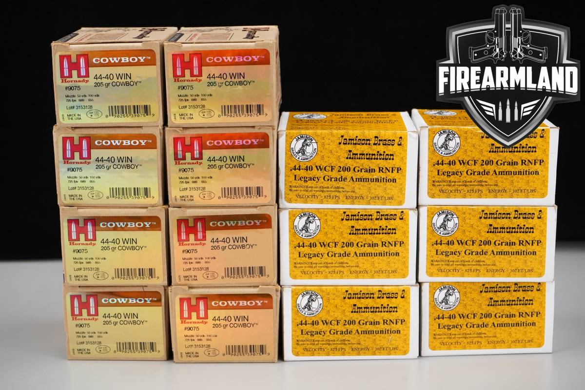 280 RDS! 44-40 Win Ammo 44WCF
