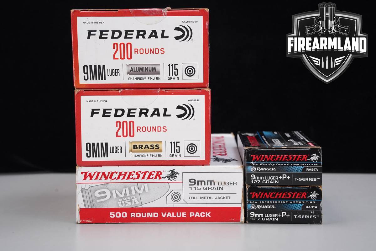 1000 RDS! 9mm Ammo