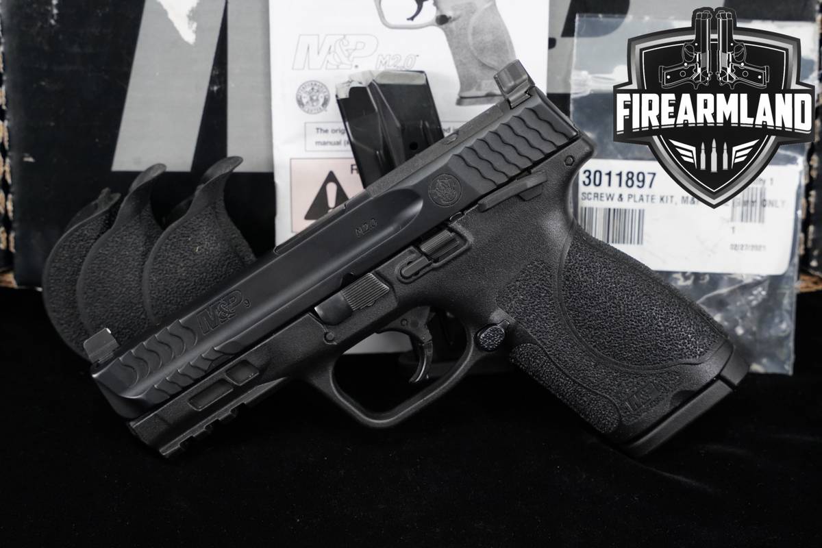 Smith & Wesson S&W M&P9 M2.0 Compact Optics-Ready 9mm 4" +2 MAGS & ORIG BOX
