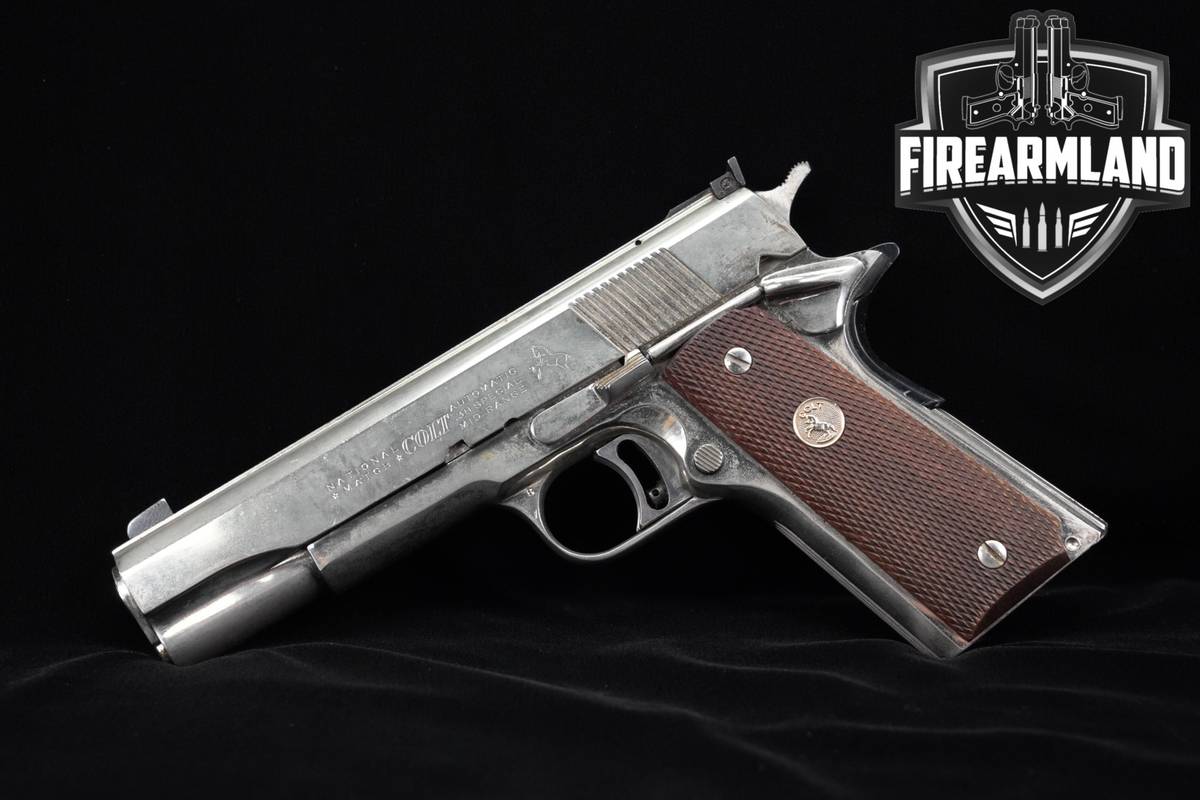 1966 Colt Gold Cup National Match Mid-Range .38 Special MK III 1911 5"