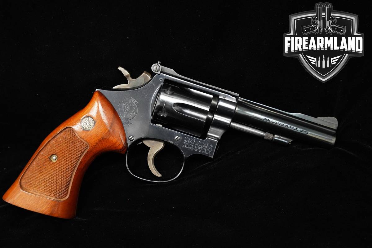1981 Smith & Wesson (S&W) Model 18-4 K-22 Combat Masterpiece 22LR S&W 18-4