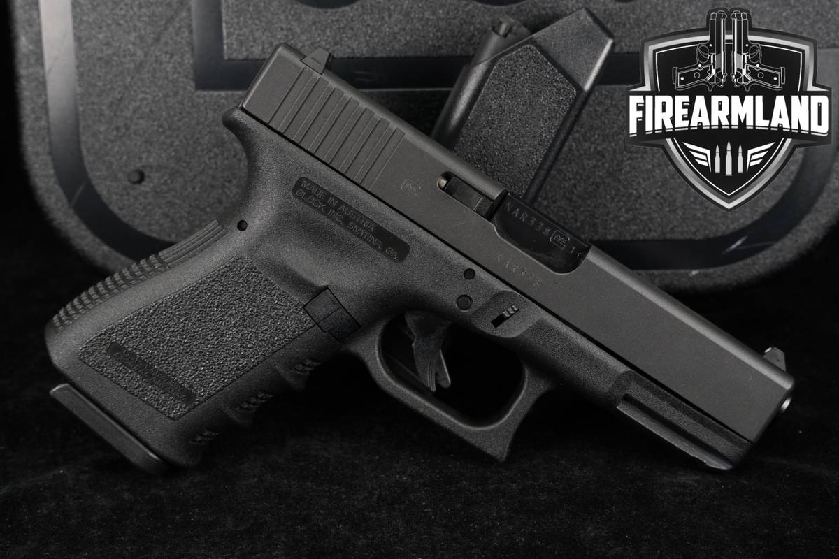 Glock 19 Gen3 G19 Gen 3 9mm 4" +2 MAGS & ORIG CASE