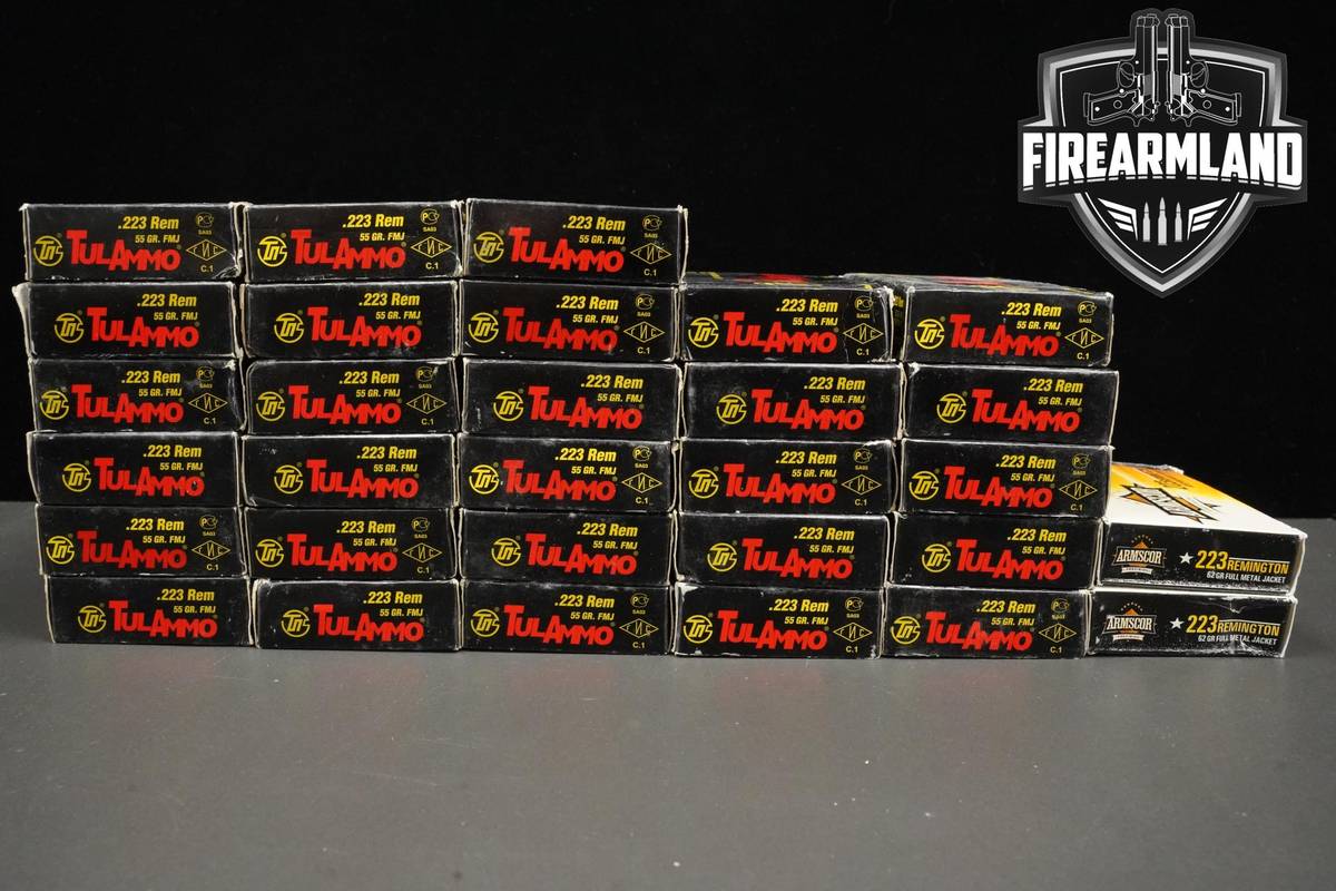 223 Remington Ammo 223-Remington Ammunition 600 ROUNDS
