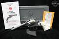 2008 Sturm Ruger New Model Vaquero TALO Engraved Stainless .45 Colt Polished Stainless in Like-New Condition Image 2