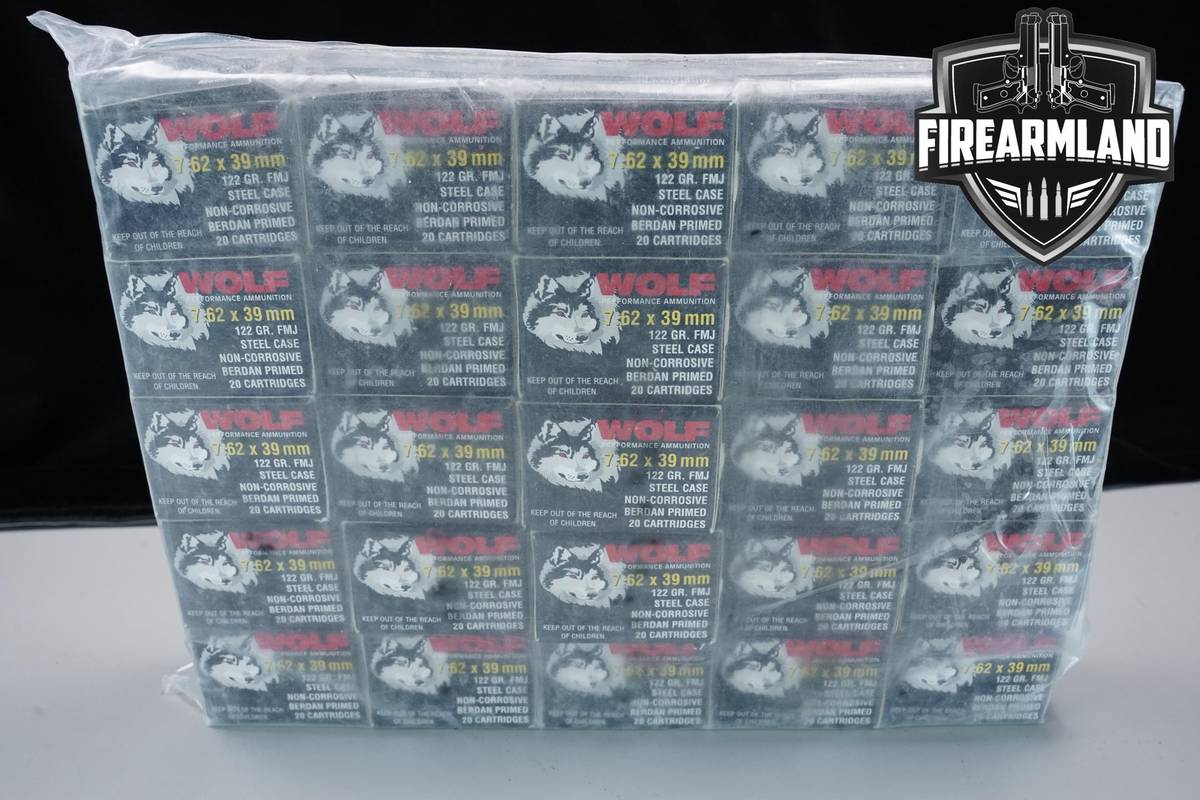 500 RDS! 7.62x39 Ammo 762