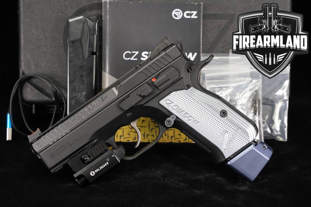 CZ Shadow 2 Compact 9mm 4 Shadow2 +TWO MAGS, ORIG CASE, LIGHT