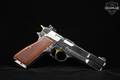 Browning Hi-Power Sport Type A Adjustable Sights; C-Series .41 Action Express Stainless in Very Good Condition Image 3