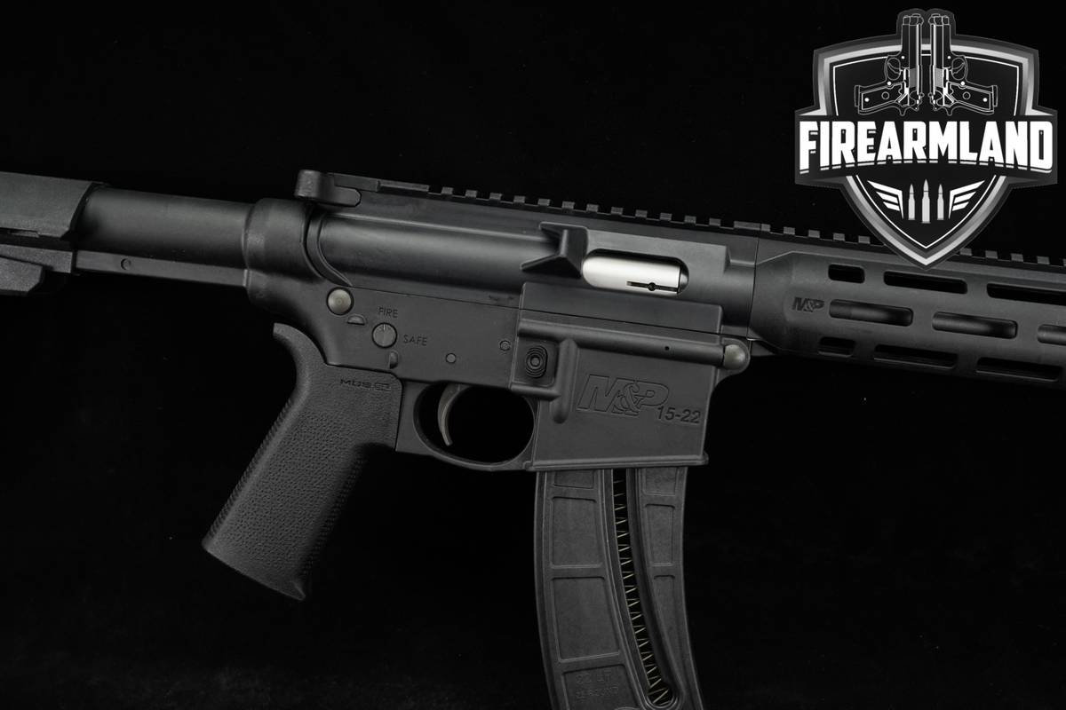 Smith & Wesson M&P15-22P S&W 22LR AR-15 AR15 M&P 22 Threaded SB TAC BRACE