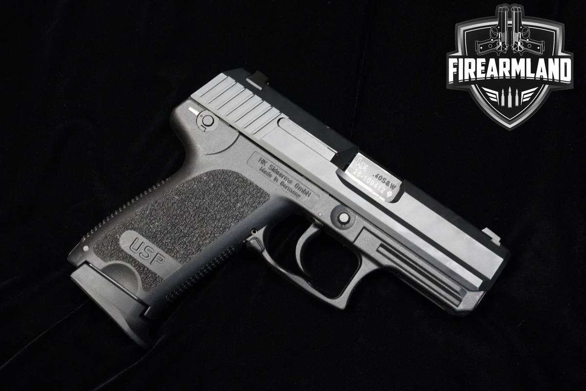 Heckler & Koch (H&K-HK) USP Compact V1 40 S&W 3.58" H&K-HK +2 MAGS