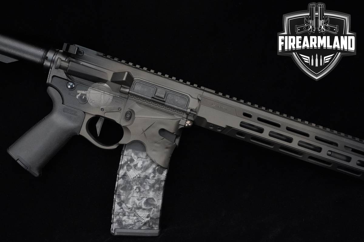 MOLON LABE Sharp Bros MFG Overthrow 5.56 NATO AR-15  Grey Overthrow 5 MAGS