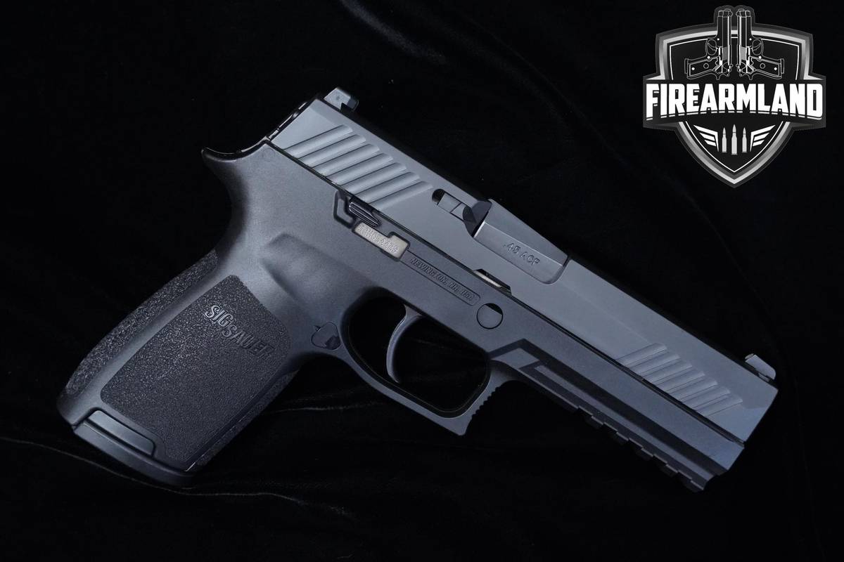 Sig Sauer P320 45 ACP 4.6" Nitron Sig-Sauer P320 P-320 +2 MAGS & ORIG CASE