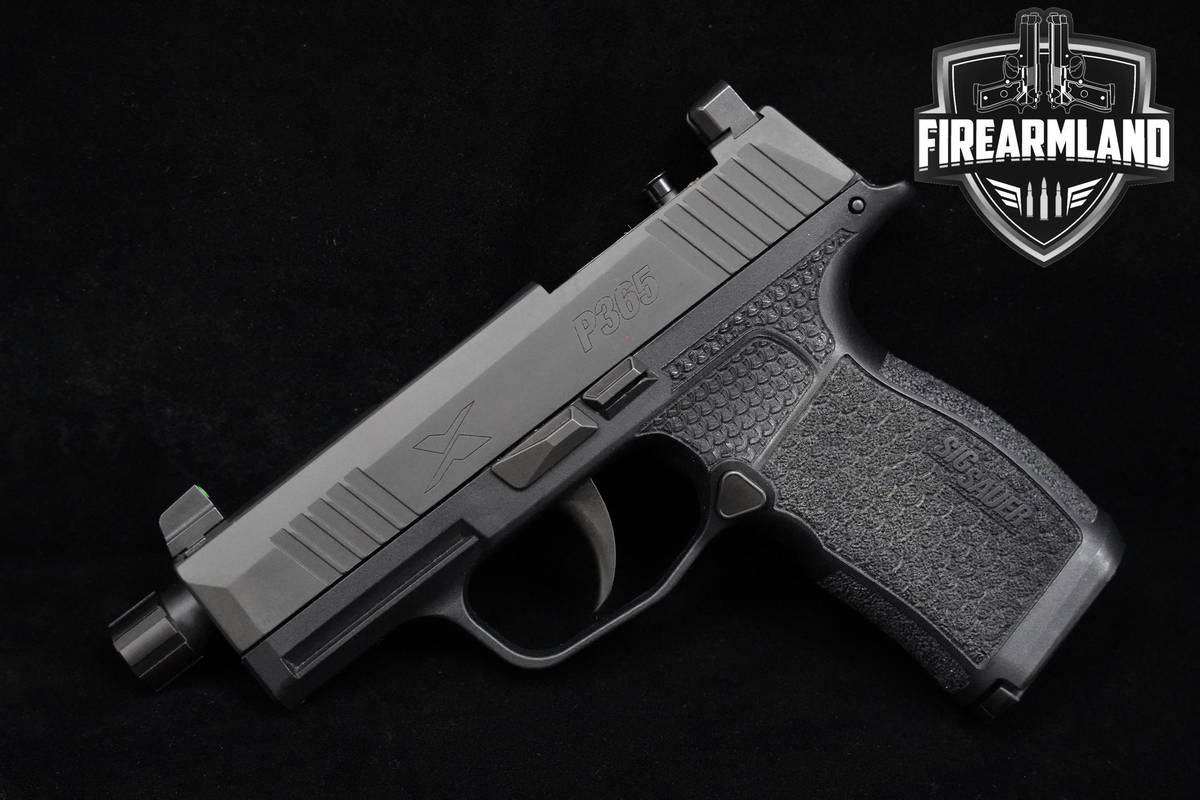 Sig Sauer P365 9mm 3.7" Sig-Sauer-P365X P-365-X TACTICAL COMPACT CCW