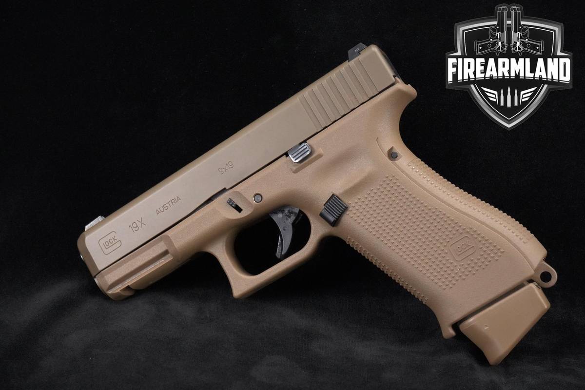 Glock 19X Crossover 9mm 4.02" Coyote nPVD Glock G19  G19-X G19X +2 MAGS