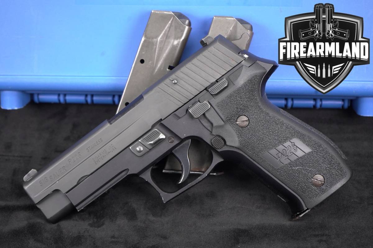 Sig Sauer P226 R 357SIG 4.4" P 226 P226R +3 MAGS & ORIG CASE