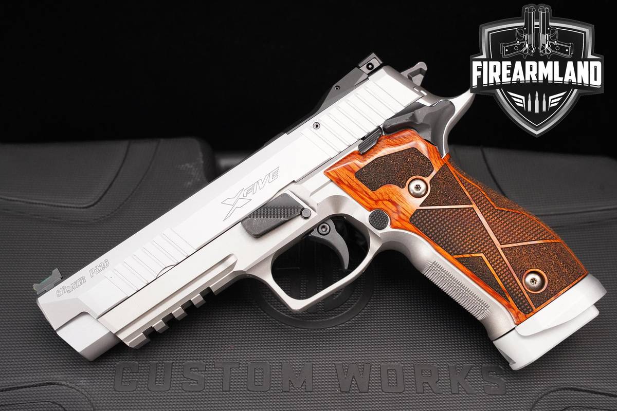 Sig Sauer P226 X-Five CUSTOM WORKS Classic 9mm 5" Stainless 226 X5 +3 MAGS