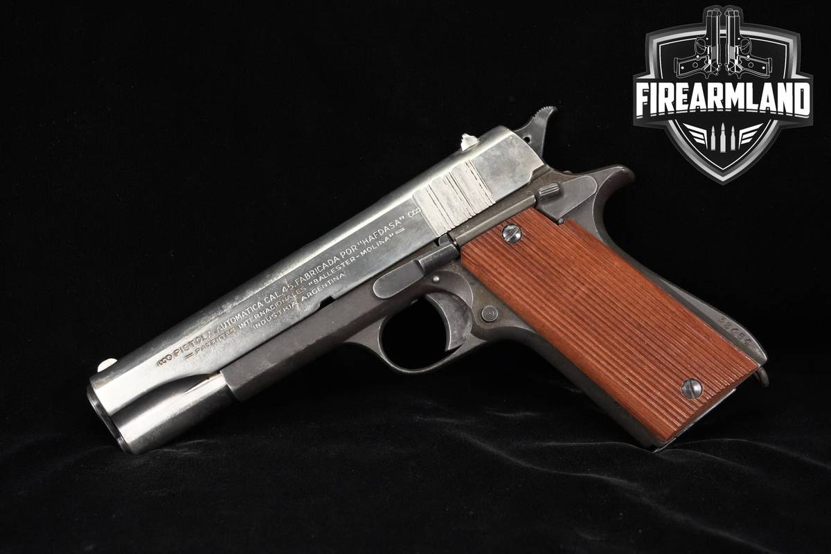 1945 Ballester-Molina - Policia Provincia San Juan 45 ACP 5" Blued 1911