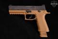 Sig Sauer P250 Full-Size 9mm Luger Two-Tone Black & Coyote Tan in Very Good Condition Image 5
