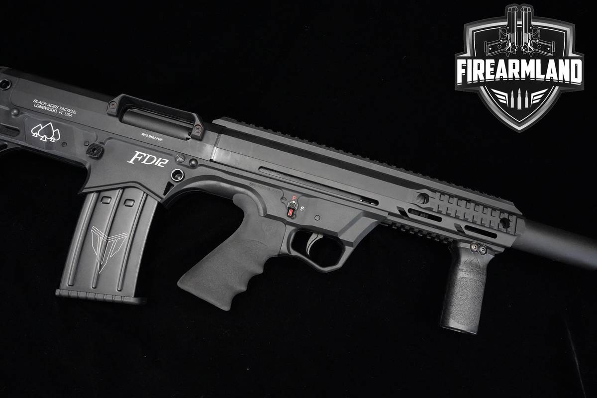 Black Aces Tactical FD12 12-Gauge 18.5" FD12 FD-12 +2 MAGS & ORIG CASE