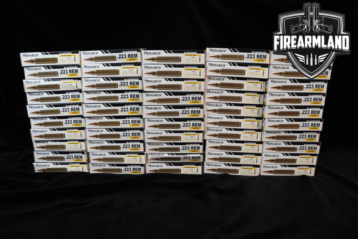 223 Rem Ammo 223-Rem 1000 ROUNDS Ammo
