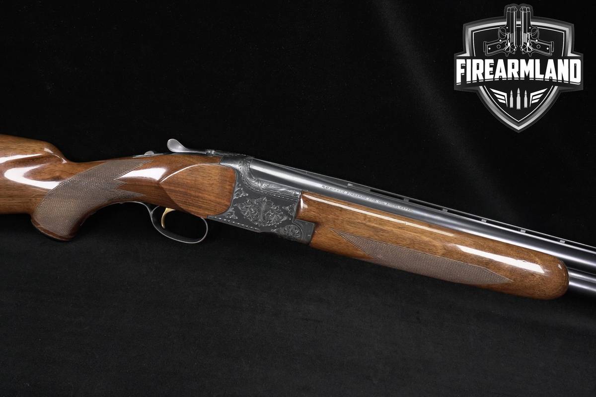 Miroku Model 700 Charles Daly 30" Blued Vent Rib Factory Engraved & Walnut