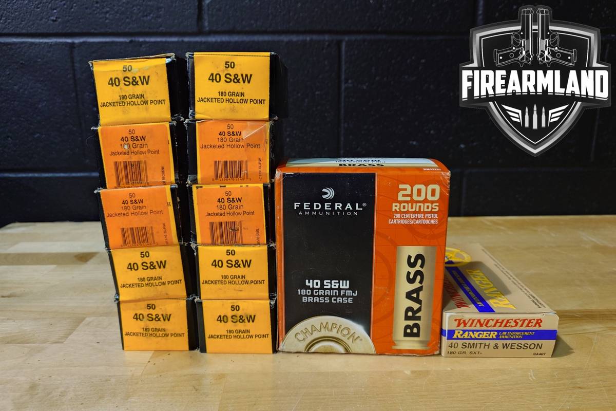 750 RDS! 40 S&W Ammo 40S&W