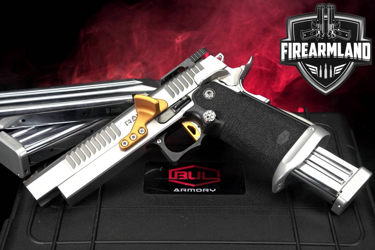 Bul Armory SAS II Radical 9-mm 5.7" 2011-1911 +3 MAGS & ORIG CASE