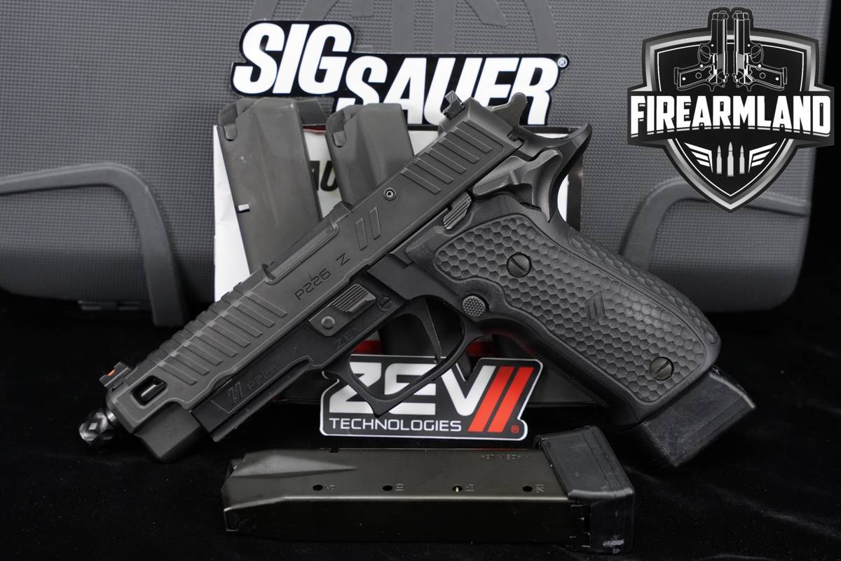 Sig Sauer P226 ZEV SAO TB RXP 9mm 4.9" P226Z Optic-Ready +5 MAGS & OG CASE
