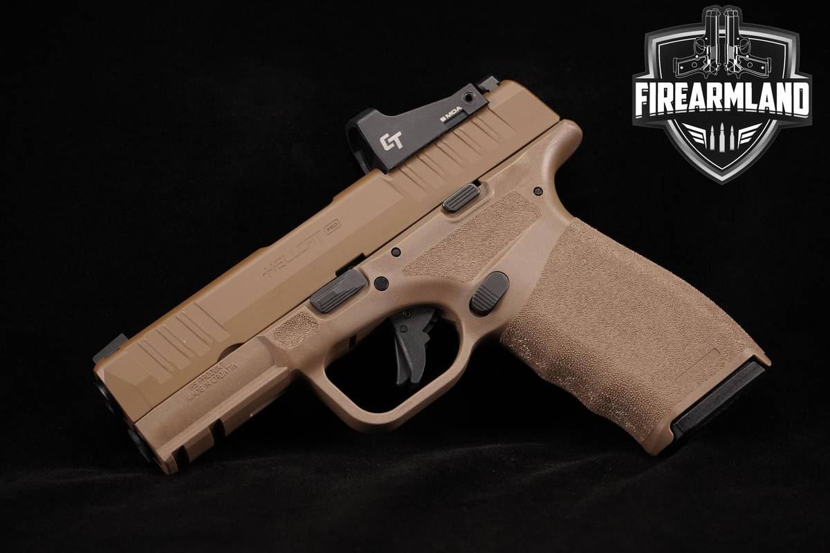 Springfield Armory Hellcat PRO OSP CT 9mm 3.7" FDE 2 MAGS, ORIG BOX & OPTIC