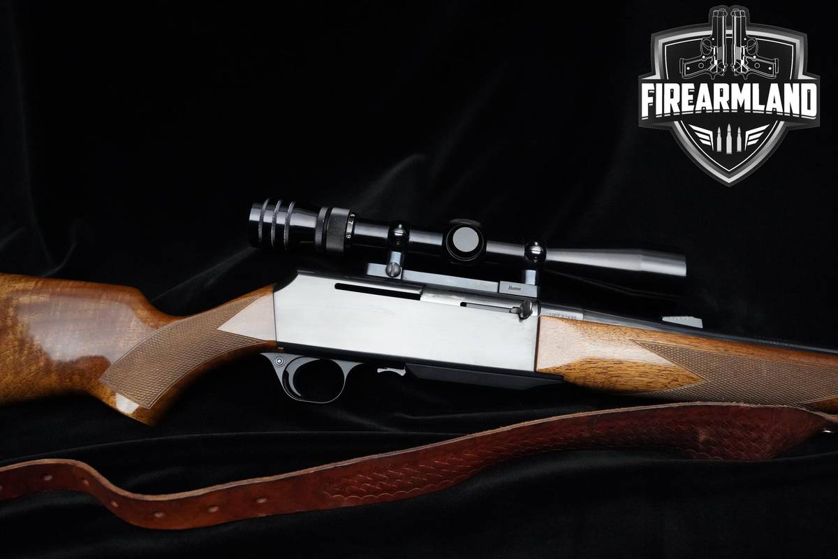 1981 Browning BAR Mark I 30-06 22" Blued Rifle Belgium +OPTIC