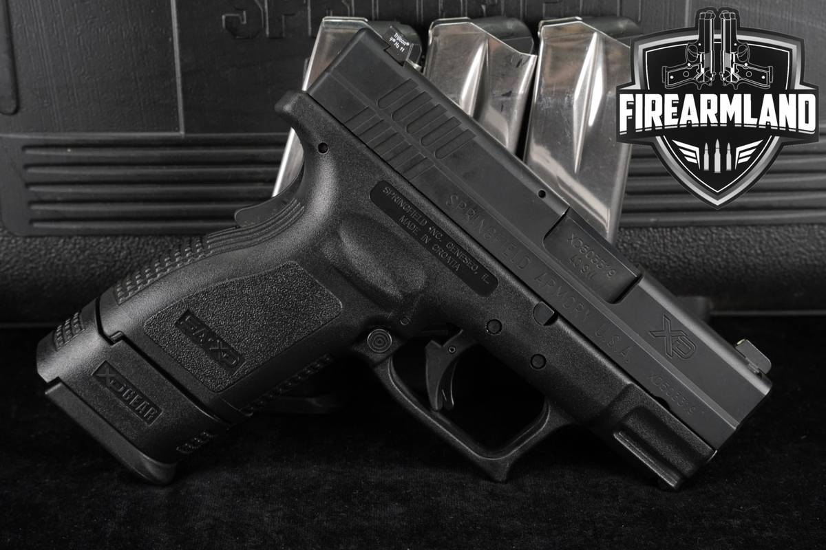 Springfield Armory XD-40 Sub-Compact 40S&W XD40 +4 MAGS & ORIG CASE