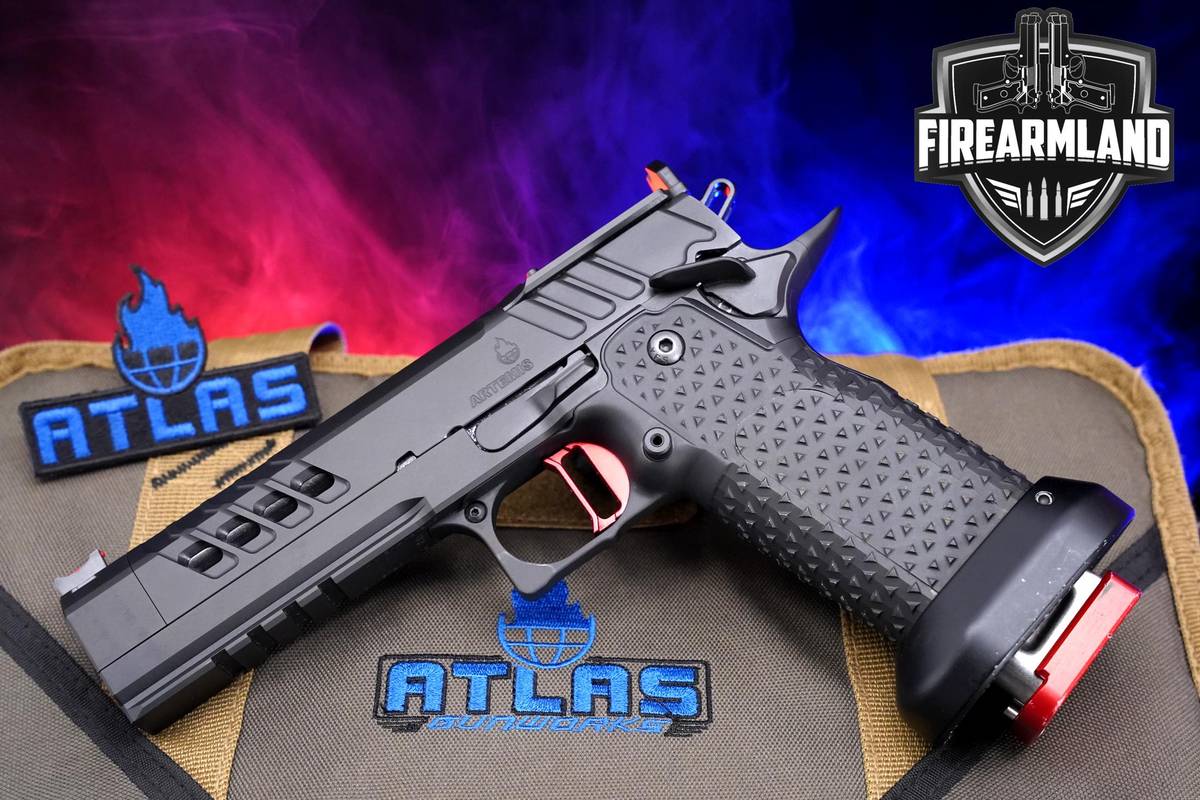 COMPETITION READY! Atlas Gunworks Artemis V2 RDS Optic Ready 9mm 1911 4.6"