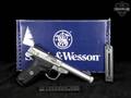 Smith & Wesson (S&W) SW22 Victory Threaded Barrel .22 LR Satin Stainless in Excellent Condition Image 2