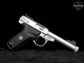 Smith & Wesson (S&W) SW22 Victory Threaded Barrel .22 LR Satin Stainless in Excellent Condition Image 3