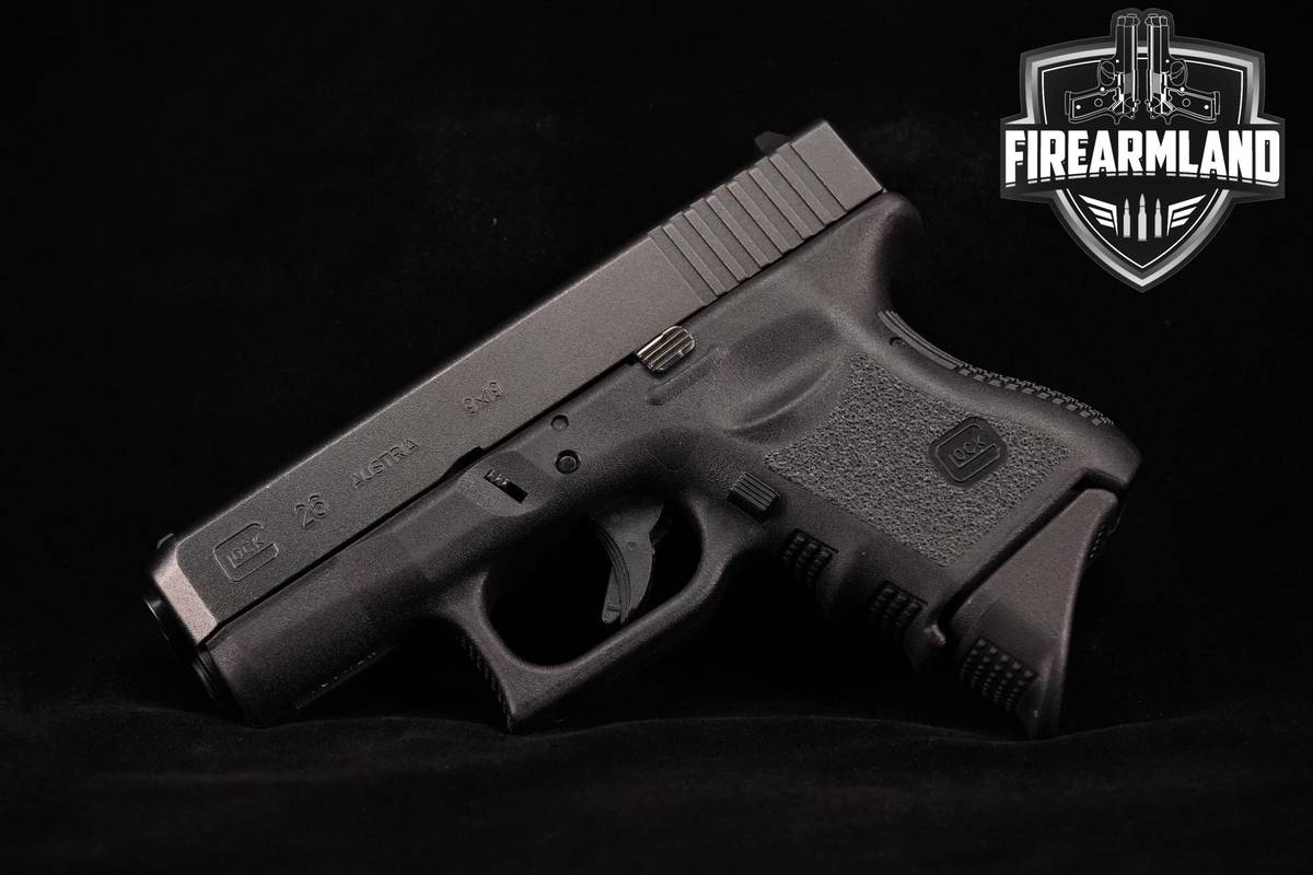 Glock 26 Gen3 9mm 3.43" G26 Gen 3 +2 MAGS & ORIG CASE