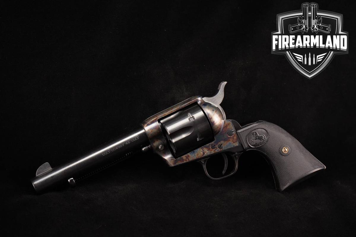 DESIRED 2002 Colt Single Action Army Cowboy 45-Colt 5.5" SAA Cowboy OG-CASE