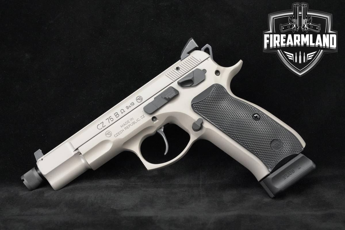 DESIRED CZ 75-B Omega Urban Grey 9mm 5.1" CZ-75-B 75B 2 MAGS & ORIG CASE