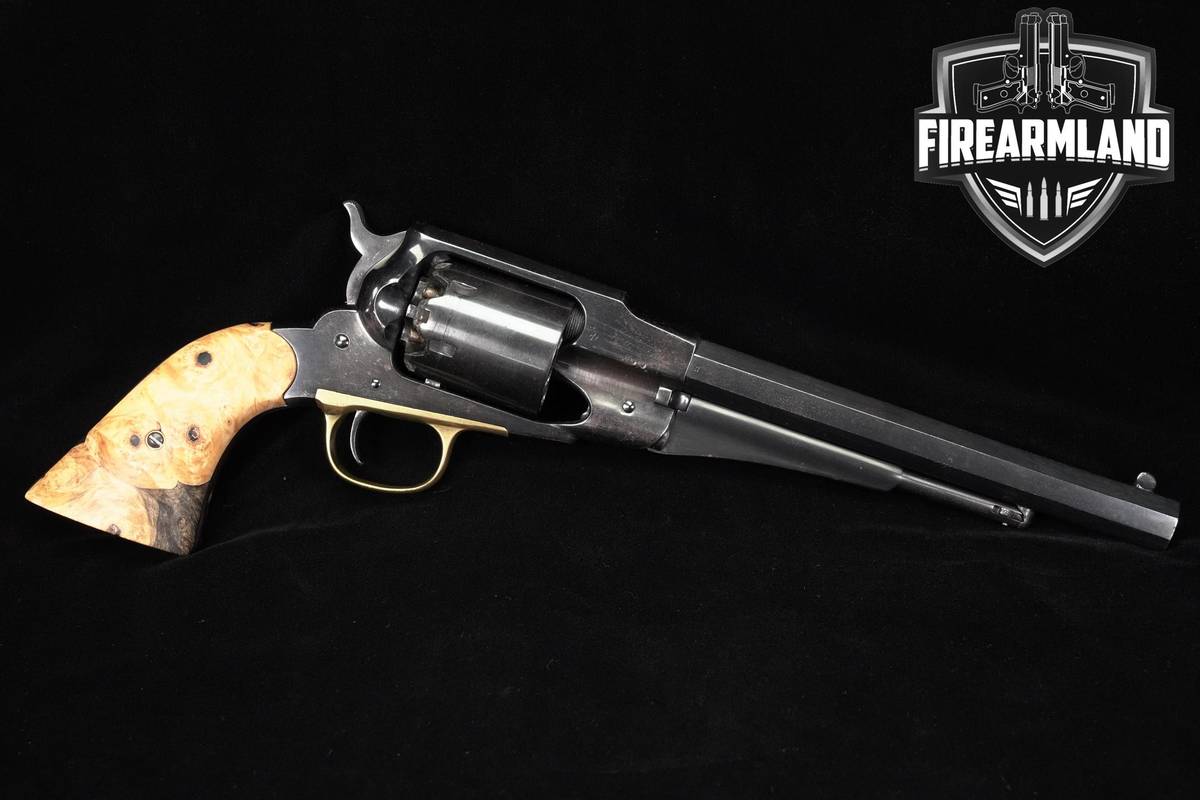 1864 Remington New Model Army 44 Cal 8" Blued Target Revolver