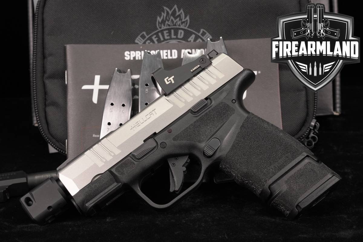 Springfield Armory Hellcat OSP 9mm COMP +5 MAGS, ORIG CASE, CT OPTICS