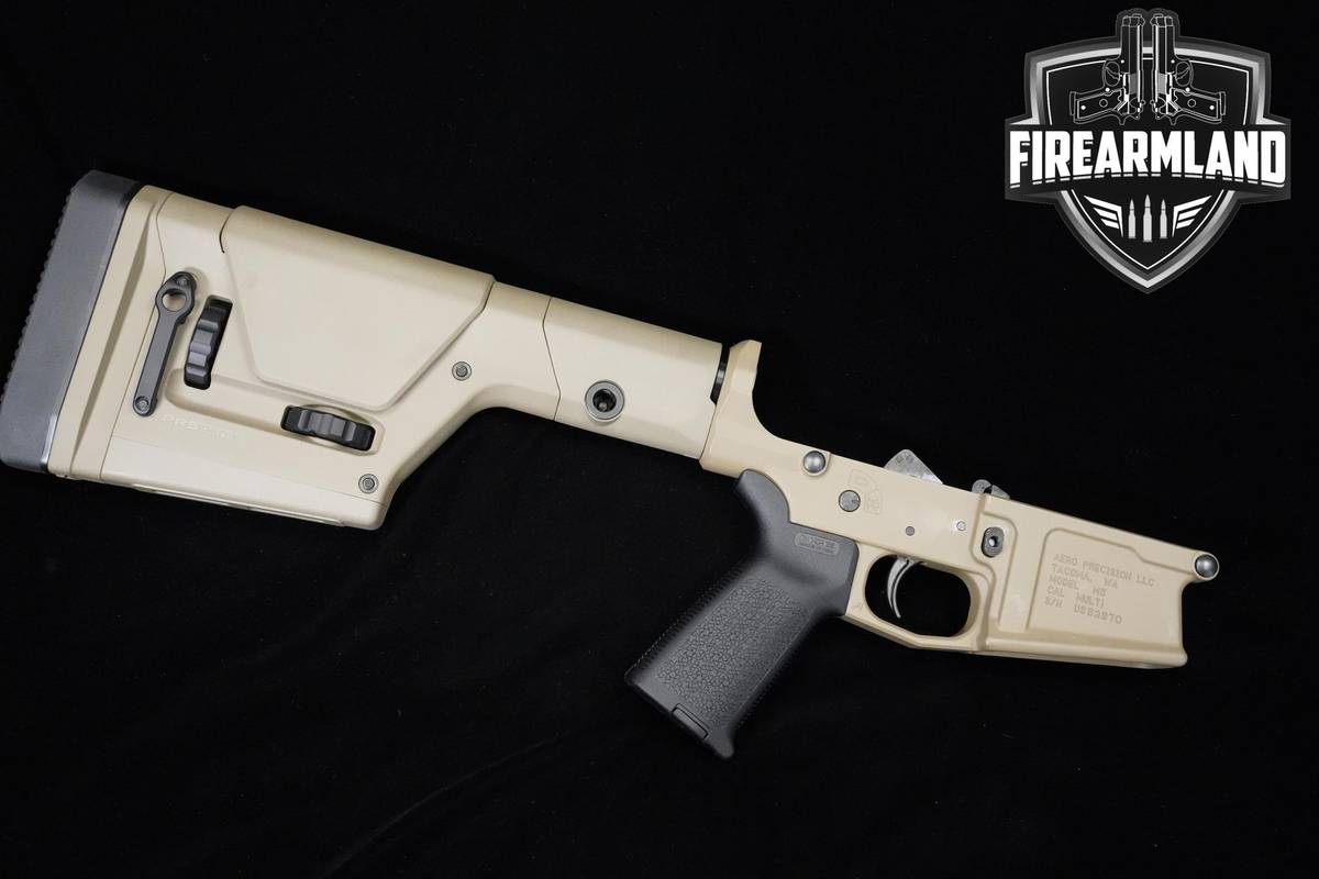 Aero Precision M5 Complete Lower Receiver w/ MOE Grip & PRS Rifle Stock