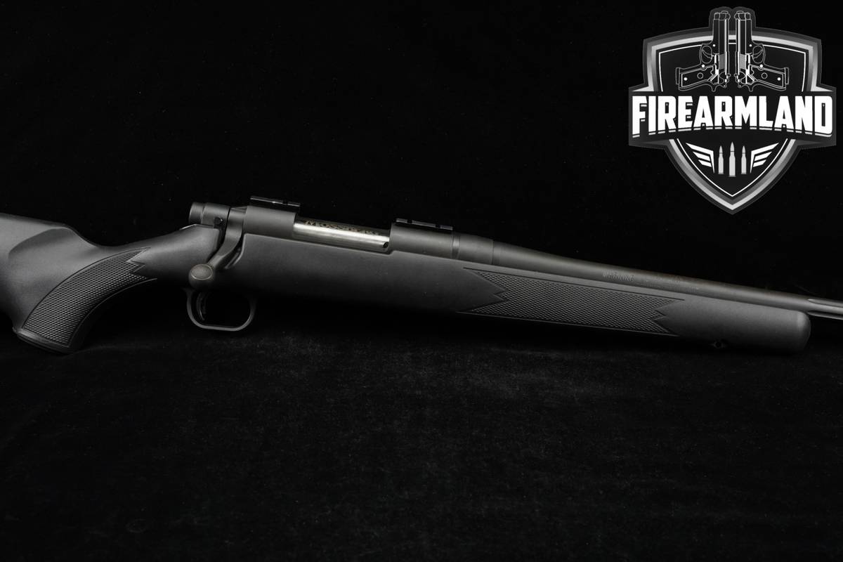 Mossberg 100 ATR 308 Winchester 22" Optics-Ready Scope Mount Installed