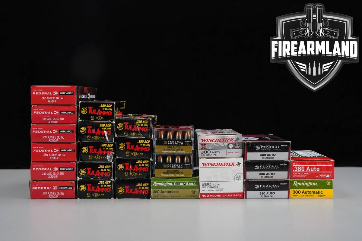 1215 RDS! 380 ACP Ammo 380-ACP