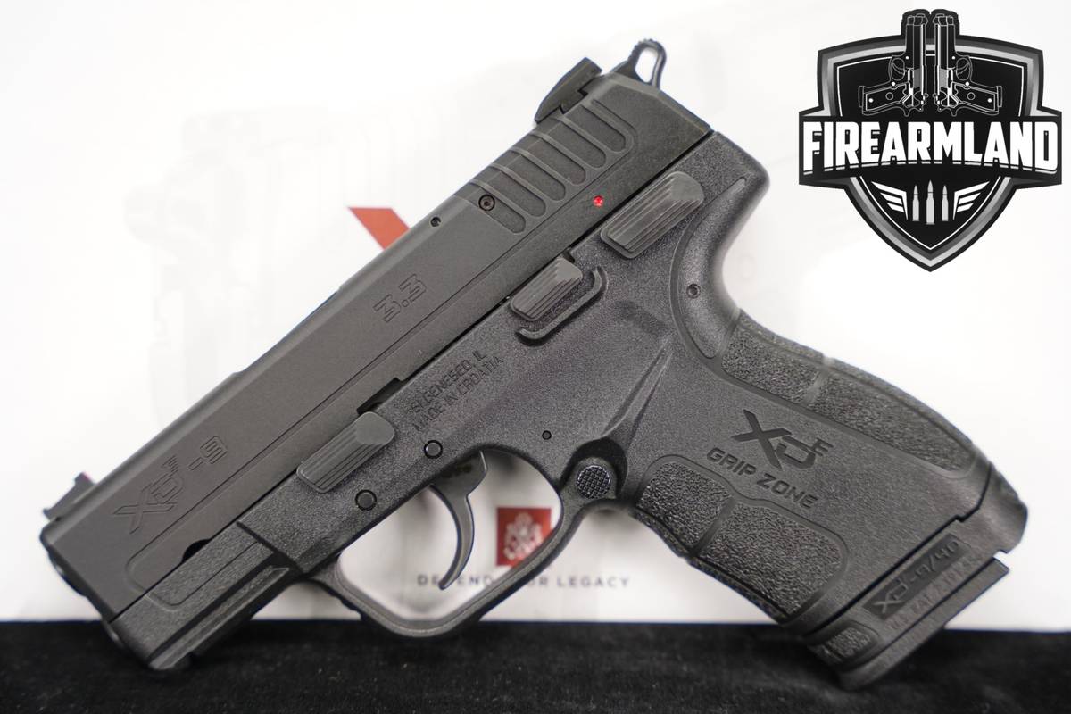 Springfield Armory XD-E 9mm XDE9 XDE-9 3.3" DA/SA +ORIG CASE