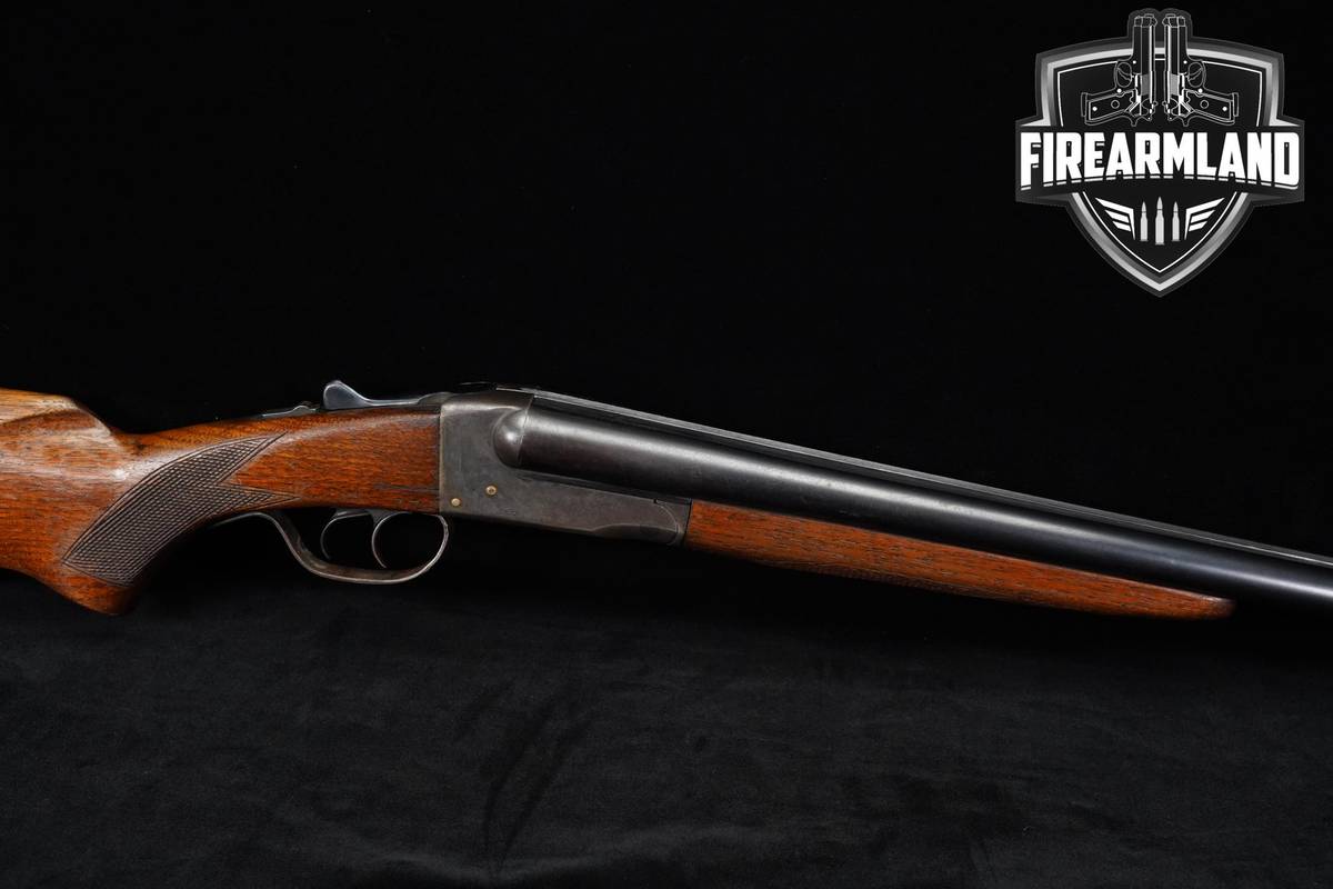 1930s-40s Stevens Model 5100 Springfield 16-Gauge 28" Blued & Walnut 2 3/4