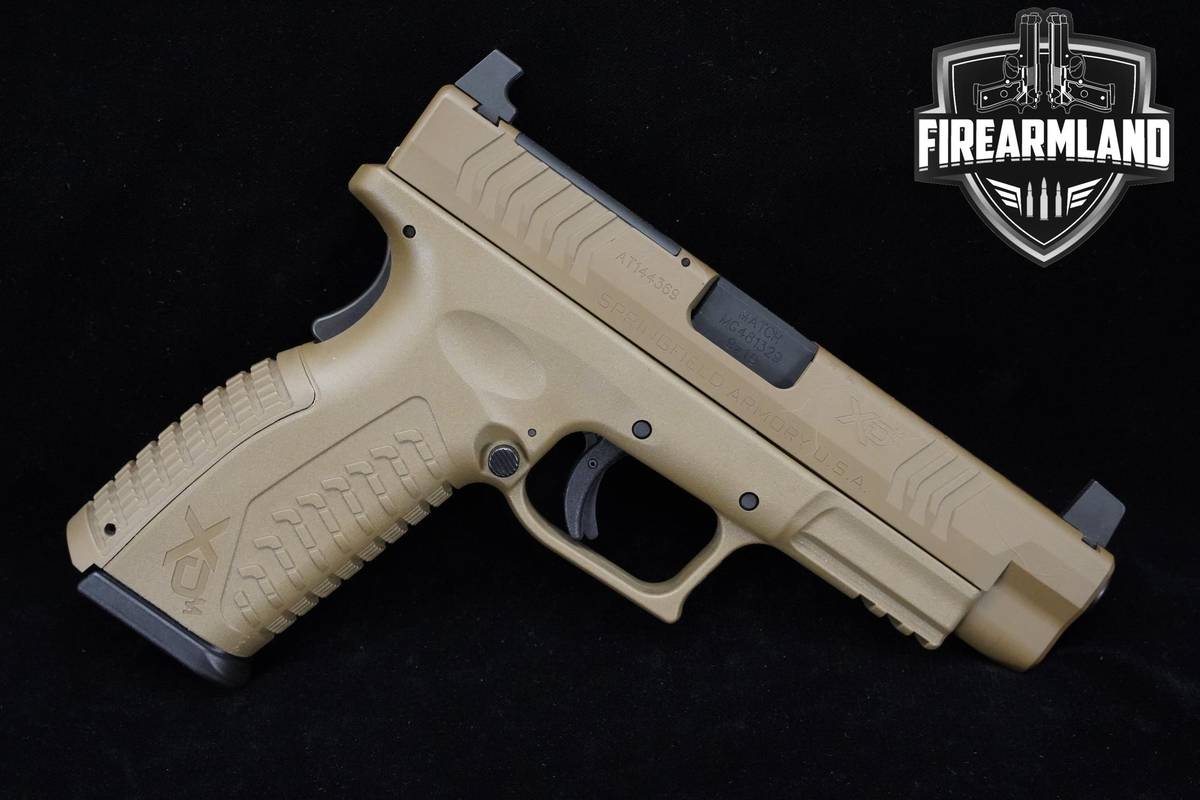 Springfield Armory XDM-9 9mm 4.5" FDE Springfield XDM-9 +5 MAGS & ORIG BOX