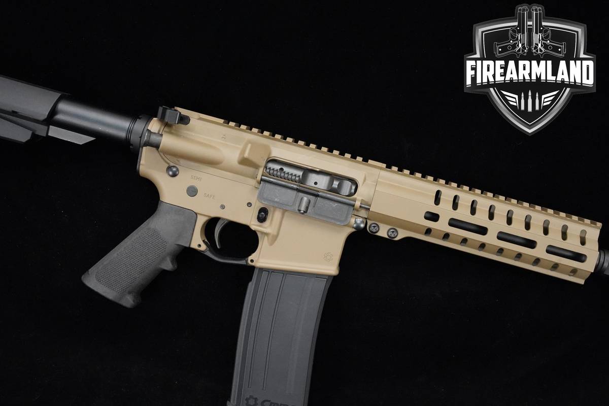 CMMG MK4 5.7x28 8" Coyote Tan Mk 4 +ORIG BOX