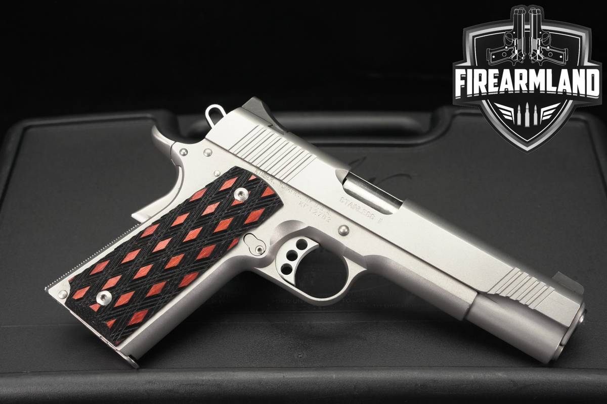 DESIRED Kimber Stainless II 9mm 1911 5 +ORIG CASE