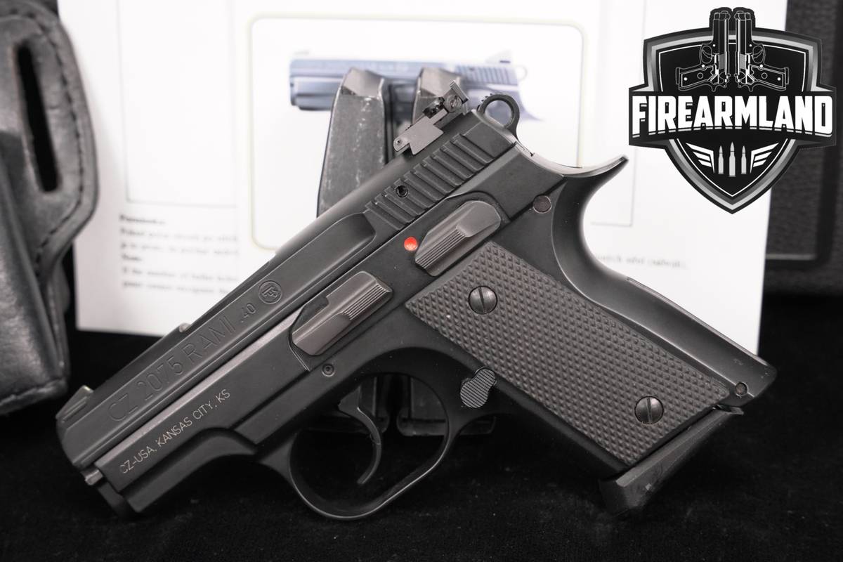 CZ 2075 RAMI 40 S&W 3" CZ2075 +THREE MAGS & ORIG CASE
