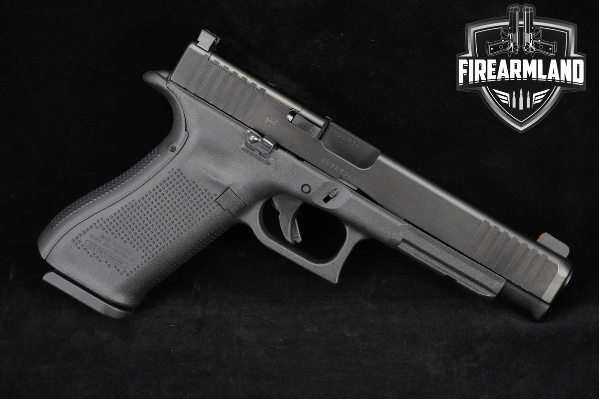 Glock 34 Gen5 MOS 9mm Glock-34 G34 Gen-5 +3 MAGS & ORIG CASE