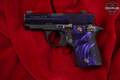 Sig Sauer P238 Purple Pearl (Rainbow Titanium) .380 ACP Two-Tone Rainbow Titanium in Good Condition Image 3